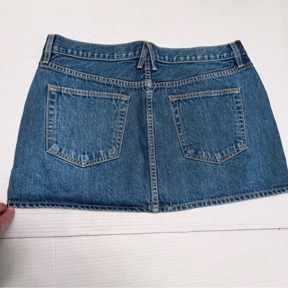 SLVRLAKE BNWOT Re-Worked Mini Skirt - Great Divide Sz 32 - Picture 3 of 14